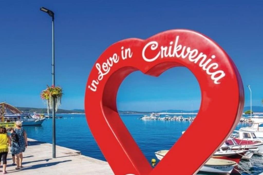 Ellity Daire Crikvenica Dış mekan fotoğraf