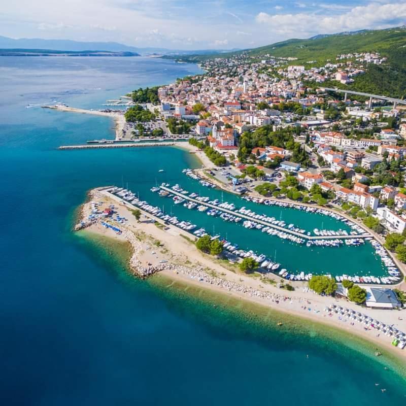 Ellity Daire Crikvenica Dış mekan fotoğraf