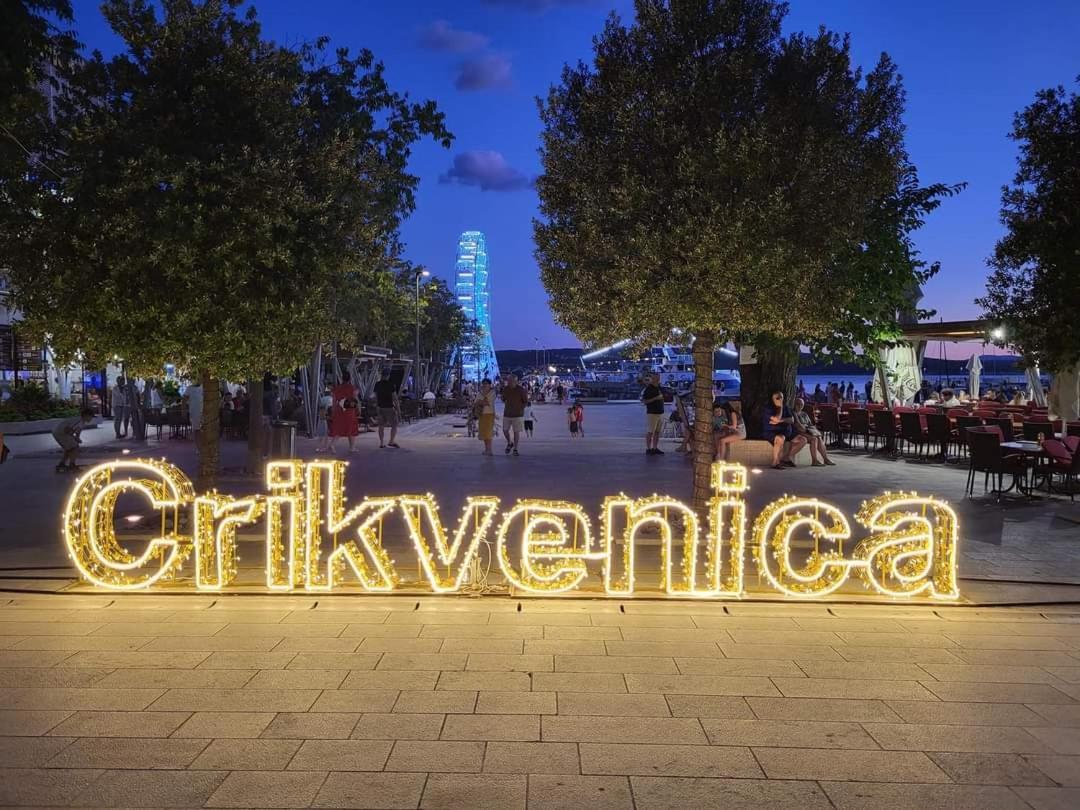 Ellity Daire Crikvenica Dış mekan fotoğraf